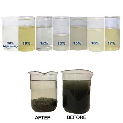 तरल जल उपचार पीएसी शुद्धता 100% हल्का पीला या रंगहीन Polyaluminum Chloride समाधान