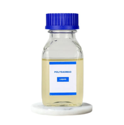 पीले रंग का तरल जल उपचार एजेंट फ्लोक्लेंट PolyDADMAC Polydiallyldimethylammonium क्लोराइड